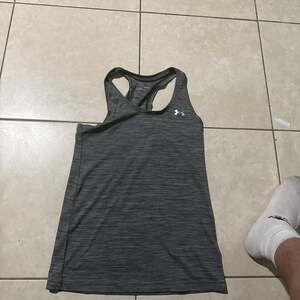 Under Armour Women's Tech Twist Racerback Tank Top Heather Gray Size XS